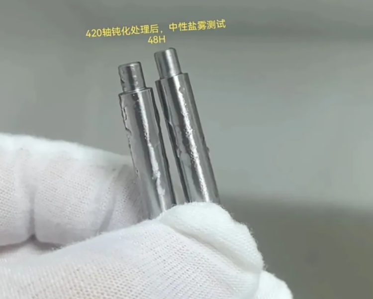 不锈铁工件钝化后变暗？——表面光泽度控制三要素